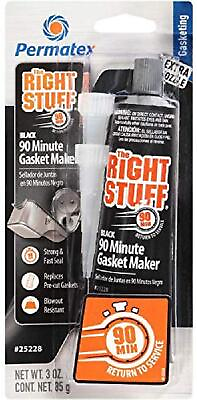 #ad Permatex 25228 The Right Stuff 90 Minute Black Gasket Maker 3oz $12.75