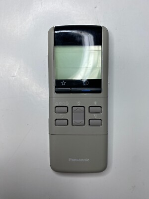 #ad Panasonic A75C378 AC Remote Control Gray OEM Original Air Conditioner $25.95