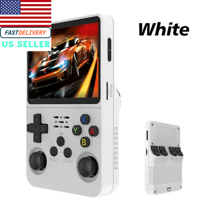 #ad R36S Retro Handheld Video Game Console 15000 GAMES 3.5 Inch Screen Black $66.97