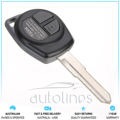 #ad Fits SUZUKI Swift Vitara Jimny 2 Button 433MHZ Chip Remote Key FOB Case Shell AU $39.99