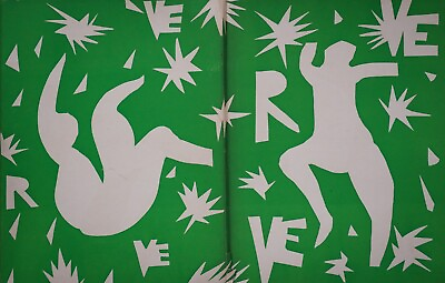 #ad Original color lithograph Double page by Henri Matisse 1943 Draeger Freres Verve $2970.00