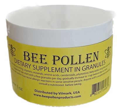 #ad BEE POLLEN 100% Pure Natural Bee Pollen Granules 6 oz FDA Certified $14.99
