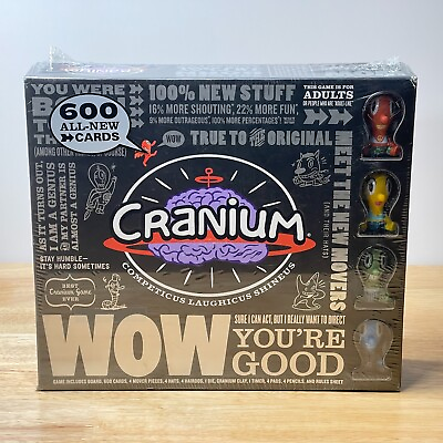 #ad Cranium Wow You#x27;re Good Adult Version Board Game New Sealed $42.00