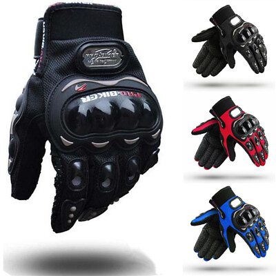 #ad PRO BIKER Motorcycle Gloves Racing Riding ATV Shockproof Full Finger Gloves USA $12.99