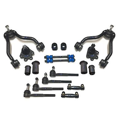 #ad 18 Pc Suspension Kit Fits GMC Chevrolet Cadillac Control Arm Lower Ball Joints $118.99