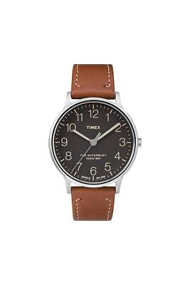 #ad Timex Gents Waterbury Leather Strap Watch TW2P95800 $134.44