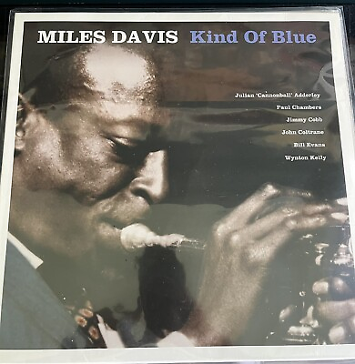 #ad #ad Kind of Blue Blue Vinyl by Davis Miles Record 2016 $14.00