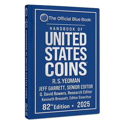 #ad The Official Blue Book: Handbook of United States Coins 2025 Hardcover $13.56