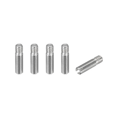 #ad 5Pcs M2 x 8mm Slotted Cylindrical Pin 304 Stainless Steel Dowel Locating Pin $6.64