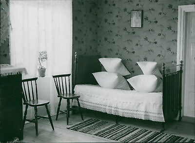 #ad Swedish house from inside Vintage Photograph 2327387 $13.90