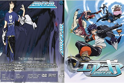 #ad Air Gear Complete Series Episodes 25 3 Special Dual Audio Japanese English  $24.99
