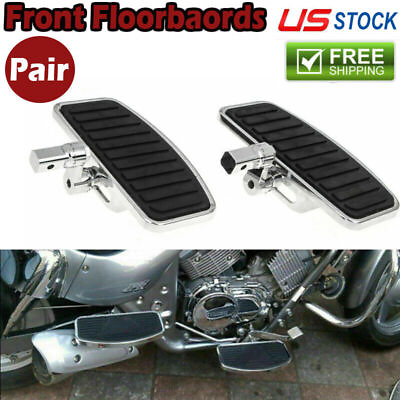 #ad Driver Front Floorboards Footboards For Honda Shadow ACE VT750 1997 2002 2003 $75.49