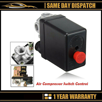 #ad #ad Air Compressor Pressure Switch Control Valve Central Pneumatic Replacement Part $13.59