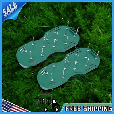 #ad Lawn Aerator Shoes Lawn Aerator Tool with Adjustable Strap for Yard Patio Garden $8.89