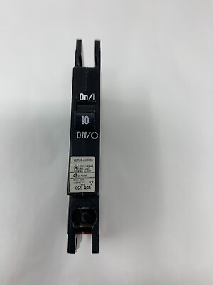 #ad Eaton Cutler Hammer QCR1010 10A 1P 120 240V Type QCR 10kAIC Circuit Breaker $29.67