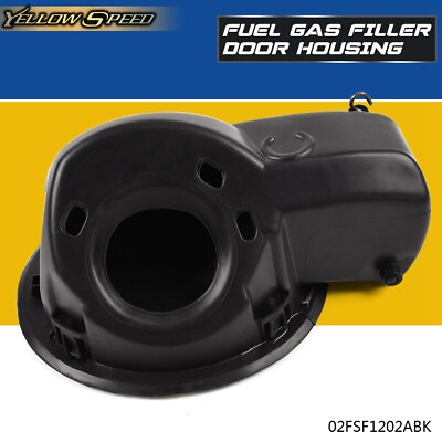 #ad Fuel Gas Filler Door Lid Housing Pocket W Hinge Fit For 09 14 Ford F150 $10.90