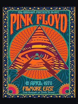 #ad #ad Pink Floyd 1970 Filmore East Concert Poster 18quot;X24quot; Poster Free Shipping $9.97