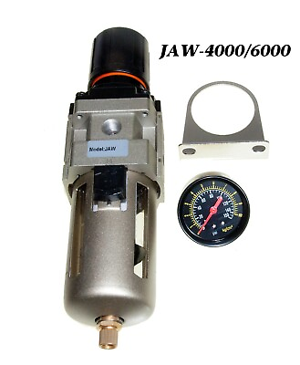 #ad #ad NEW Air Compressor Compressed Air Filter Regulator W gauge 1 2quot; NPT Ports $44.00