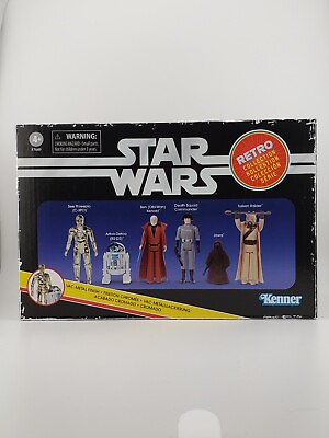 #ad Star Wars Retro Collection 3.75quot; A New Hope 6 Pack Hasbro $189.00