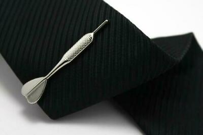 #ad Pure 935 Argentium Silver Fantastic Darts Design Men#x27;s Fashion Party Tie Clips $225.00