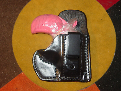 #ad Bond Mini 2.5quot; No trigger guard inside leather holster black leather KWIK $63.99