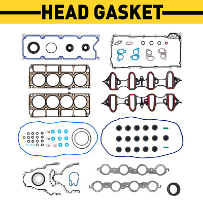 #ad Car Engine Head Kit Gasket Set Fits For GMC Savana Envoy Sierra YUSon YUSon XL A $77.09