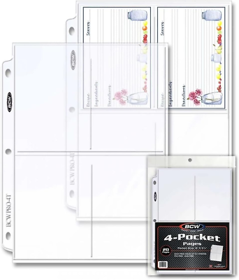 #ad Pro 4 Pocket Photo Page 3.5 Inch X 5.25 Inch 20 Pages $9.99