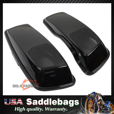 #ad 6x9 Speaker Lids For 2014 21 Harley Touring Street Electra Glide Hard Saddlebag $88.21