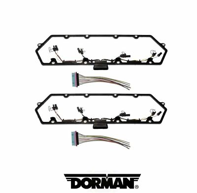 #ad For Powerstroke 7.3L Diesel Ford F250 F350 Dorman PAIR Engine Valve Cover Gasket $154.95