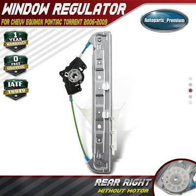 #ad Rear Right RH Window Regulator w o Motor for Chevy Equinox 05 09 Pontiac Torrent $27.99