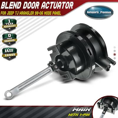 #ad AC Heater Blend Door Actuator Mode Panel for Jeep TJ Wrangler 98 06 Main 604 934 $16.39