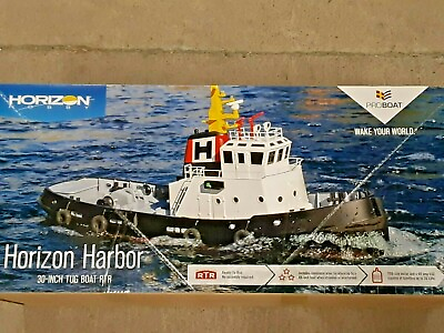 #ad Pro Boat Horizon Harbor 30quot; Brushed RTR Tug Boat w 2.4GHz Radio PRB08036 New $449.99