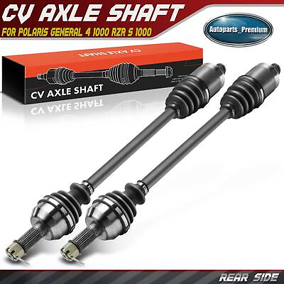 #ad 2x New Rear Left amp; Right CV Axle for Polaris General 4 1000 RZR S 1000 RZR S 900 $109.99