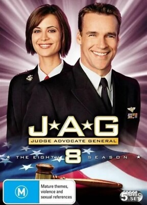 #ad DVD: NEW: JAG 8th Season 1995 96 TV Legal Drama Series 24 Episodes 159 182 AU $23.00