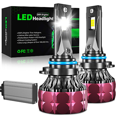 #ad SZKAIDAG 9006 LED Headlight Bulbs 24000LM Bright HB4 6500K Cold White Low Beam $31.49