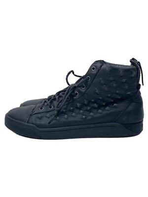 #ad Diesel High Top Sneakers 28Cm Blk Black Black Leather Y00791 Diesel J5Q33 $190.00
