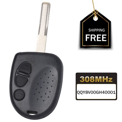 #ad New Uncut Remote Key Fob 3 Button for 2004 2006 Pontiac GTO FCC QQY8V00GH40001 $29.72
