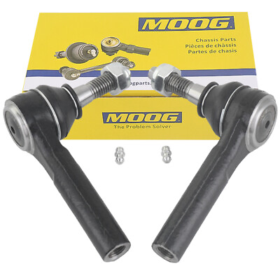 #ad MOOG Front Steering Outer Tie Rod Ends Kit For Chevy Silverado GMC Hummer H2 $42.87