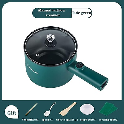 #ad Multi Function Electric CookerMini Speed Food Pot Non Stick Pot Boiling Water $29.45