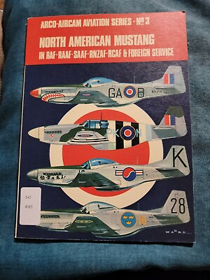 #ad Aircam Aviation Series North American Mustang No 3 Paperback Book $49.99
