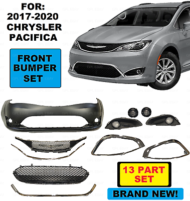 #ad For 2017 2018 2019 2020 Chrysler Pacifica Front Bumper Assembly New FOG GRILL $539.10