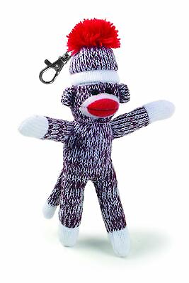 #ad 7 inch Original Sock Monkey Key Chain Plush Material by Pennington Bear Company $8.95