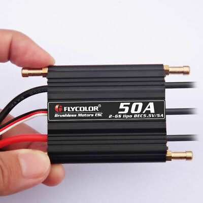 #ad 50A 70A 90A 120A 150A Brushless ESC Water Cooling Speed Control BEC Boat #1667 $66.49