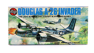 #ad Airfix DOUGLAS A 26 INVADER 1 72 Scale Airplane Model New $16.99