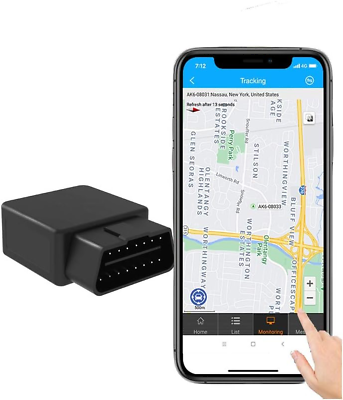 #ad OBD2 Mini GPS Tracker for Vehicles Hidden Real Time Tracking Device 4G Locator $20.29