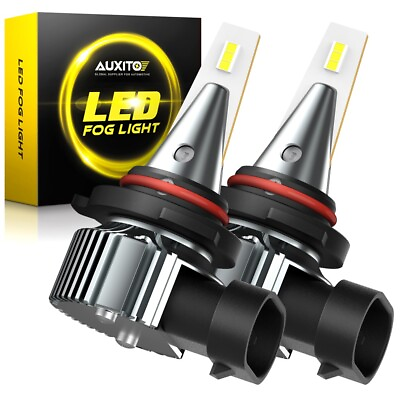 #ad AUXITO H10 9140 9145 LED Fog Driving Light Bulb 4000LM 6500K Super Bright DRL B $20.99