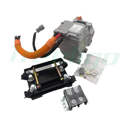 #ad 12V DC Fully Electric Air Conditioning Compressor AC Compressor for Car R134A $458.99