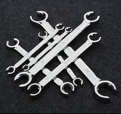 #ad Double Open Wrenches Oil Wrench Car Repair Silver Finished Multifunctional $12.74