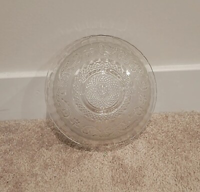 #ad Clear Glass Decorative Bowl $9.45