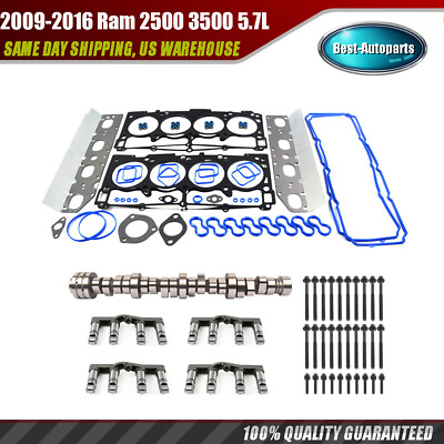 #ad Hydraulic Camshaft Non MDS Lifters Kit Fits 2009 2016 Ram 2500 3500 5.7L Hemi V8 $348.00